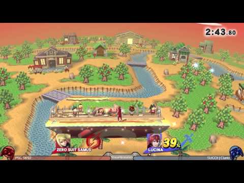 Smash WiiU - WTT1 - Singles - WQF - PSG SK92 (Zero Suit Samus) vs SUGOI | Clario (Lucina)
