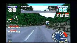 Ridge Racer Revolution on Sony Playstation / PS1. Gameplay & Commentary