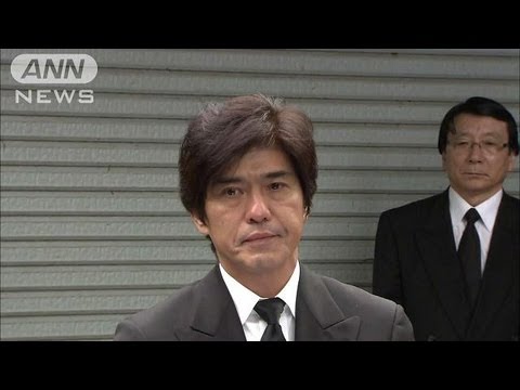 さん葬儀で喪主・佐藤浩市さん挨拶(13/04/18) のサムネイル