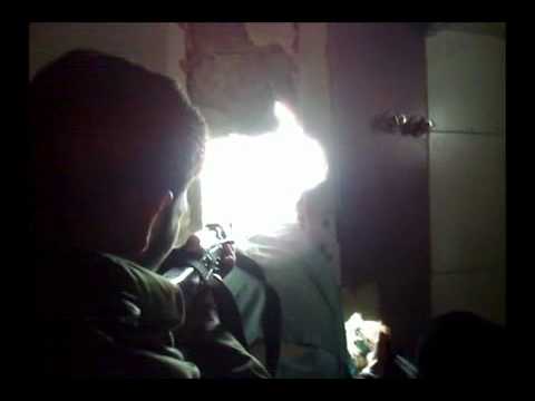 استهداف قوات النظام عل مدخل زملكا في ريف دمشق من قبل كتيبة الشهيد الدكتور زيد الحراكي