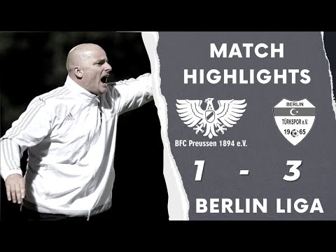 Bfc Preussen - Türkspor HIGHLIGHTS | 20. Spieltag BERLIN LIGA | BFC PREUSSEN TV