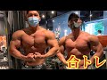 JINさんと久々の合トレ‼️【筋トレ】