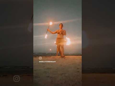 Promotional video thumbnail 2 for Andrea Stender, Fire Dancer
