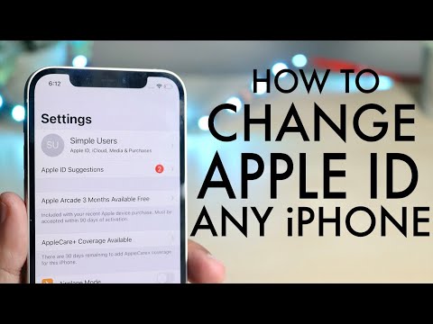 How To Change Apple ID Email On ANY iPhone!