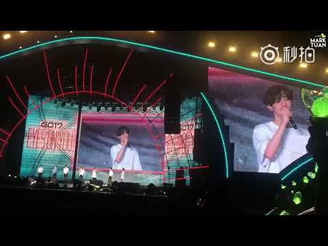 180602 Eyes on You in Macau - GOT7 Mark's ending ment (en subs)