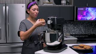 GE Profile Smart Mixer with Auto Sense Black P8MSASS6TBB Picture