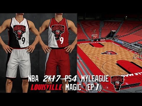 NBA 2K17 PS4 Louisville Magic MyLeague - Team Relocation!!! (EP.1)