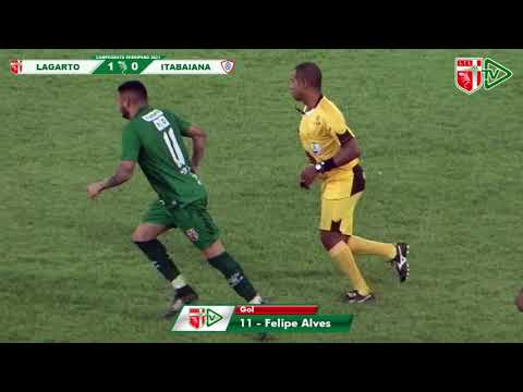Lagarto 2 X 0 Itabaiana (Semifinais/1°Jogo) - Gols de Felipe Alves e Guilherme Lucena
