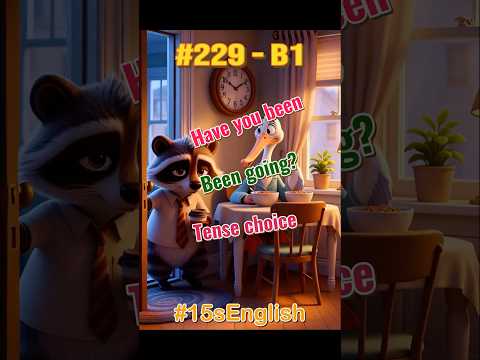 [Q229 - B1] “Have You Been” vs “Have You Been Going” — Present Perfect Continuous Made Easy #shorts