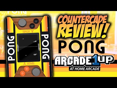 Arcade1Up PONG 2 Player Countercade Review!