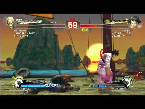 SSF4 AE [Makoto] I peqqi I vs Wakatteru [Gen] 2