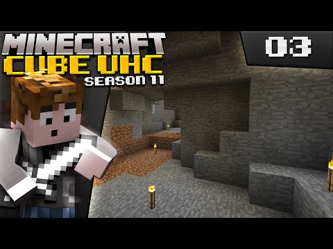 Minecraft: Cube UHC Season 11 - Episode 3 - Explored Cave