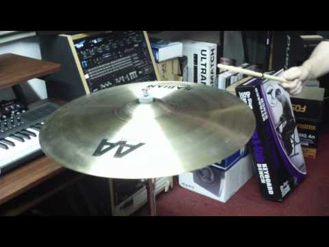 Ebay Listing Sabian 24in AA Medium Ride Demo