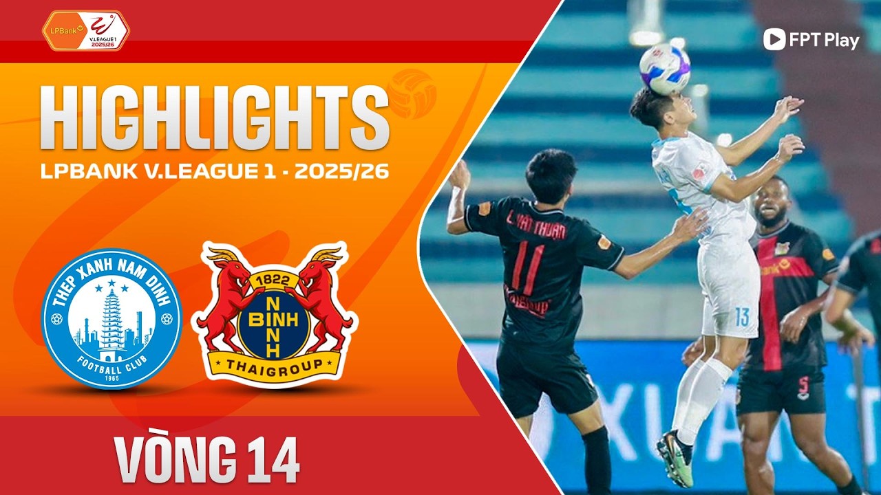 Thép Xanh Nam Định vs Ninh Bình Highlights