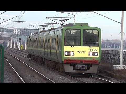 IE 8520 Class Dart Train number 8622 - Blackrock Station, Dublin
