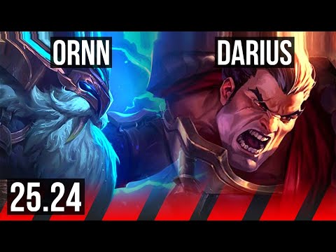 ORNN vs DARIUS (TOP) | KR Master | 25.24