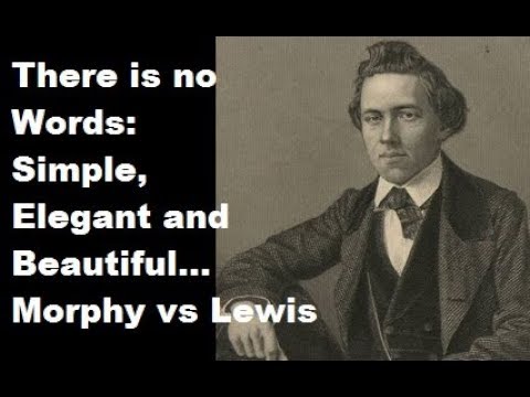 Paul Morphy vs Samuel Lewis - Philadelphia (1859) #237