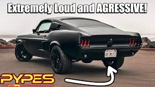 Installing the LOUDEST Exhaust on my 1968 Ford Mustang Fastback! 10x more aggressive! Episode 25