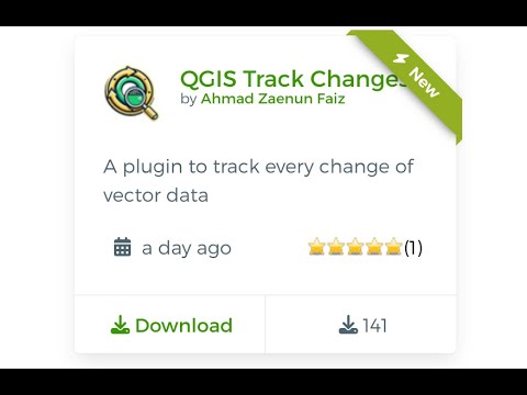 QGIS Track Changes Plugin Tutorial - 0.9.1