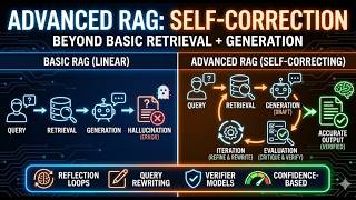 Advanced RAG Explained: How Self-Correcting AI Agents Reduce Hallucinations