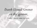 Lleuad Gwener - Cerys Matthews (geiriau/lyrics)
