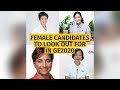 GE2020 Female Contenders To Look Out For