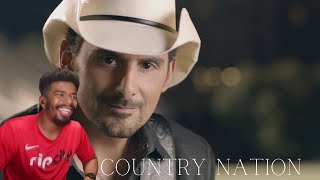 Brad Paisley - Country Nation (Country Reaction!!)