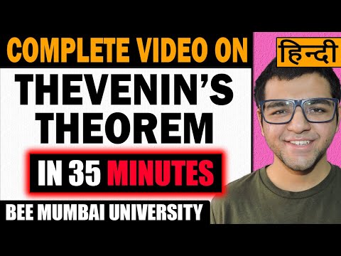 Complete video on Thevenin Theorem Basic Electrical Engineering in Hindi [ 3 PROBLEMS SOLVED! ]