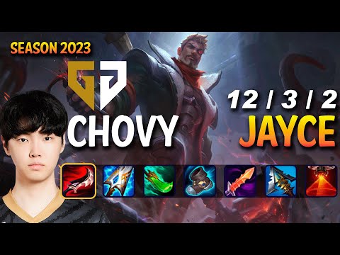 GEN Chovy JAYCE vs NEEKO Mid - Patch 13.17 KR Ranked