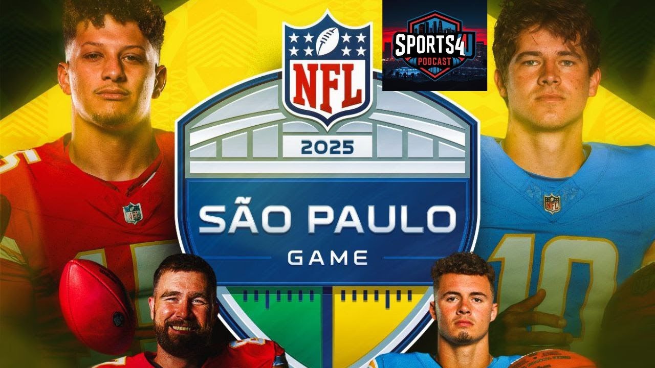 Sports 4 U Ep. 417 Chiefs vs Chargers Sao Paulo Game watch along