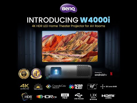 Introducing the New BenQ W4000i 4K Projector| BenQ Home Cinema Projectors