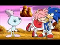 Sonic X Comparison Momo Takes Amy Sonic To Romance Rock Japanese VS English