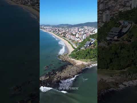 Praia do Quilombo - Penha, SC #praia #litoralnorte #drone #santacatarina #travel #turismo