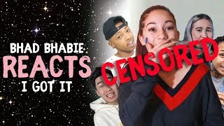 Danielle Bregoli reacts to BHAD BHABIE &quot;I Got It&quot; roasts and reaction vids