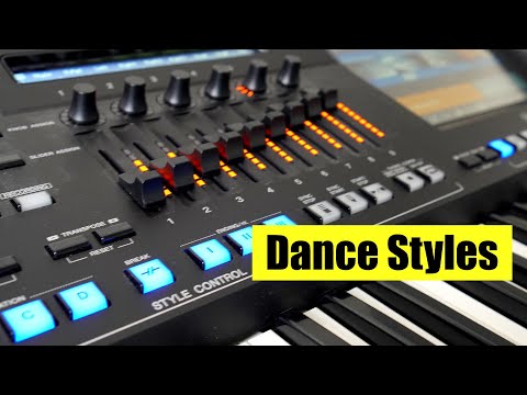 Yamaha GENOS2 EDM-Tanzstile FEUER?