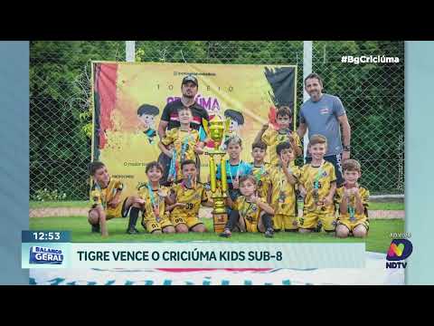 Tigre conquista título do Criciúma Kids Sub-8 nos campos do Mampituba