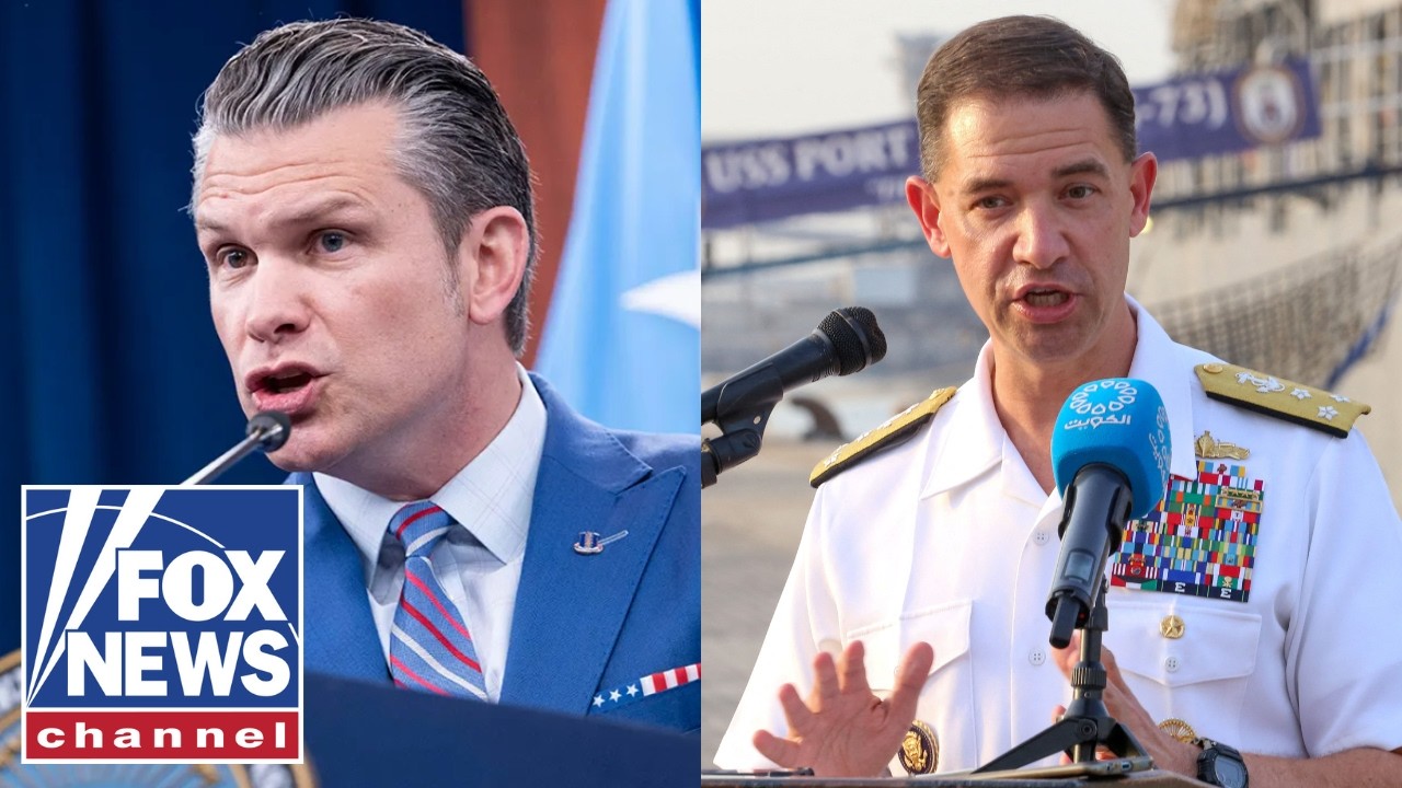 WATCH LIVE: Secretary of War Pete Hegseth and Admiral Brad Cooper share update on operations in Iran