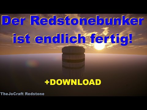 ⚠⚠ Der Redstone Bunker ist FERTIG ⚠⚠ +DOWNLOAD