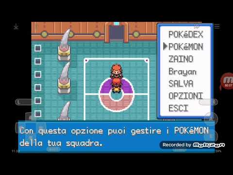 Pokemon rosso fuoco brajan sconfigge blu il campione della lega brajan e giada ita
