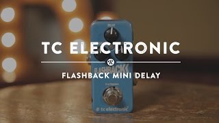 TC Electronic Flashback Mini Delay  Reverb Demo Vi