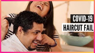 COVID -19 Haircut FAIL - Funny Reaction - The Amateur YouTuber