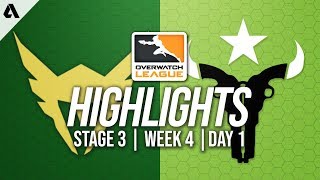 Los Angeles Valiant vs Houston Outlaws | Overwatch League Highlights OWL Stage 3 Week 4 Day 1