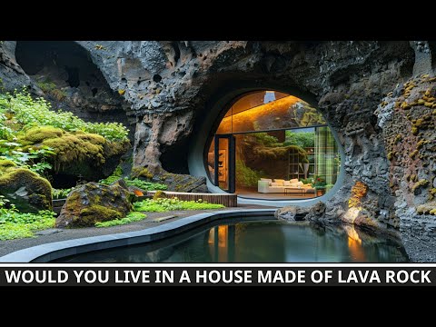 Living on the Edge: Building a Volcanic Rock House by a Crater Lake (Would You Dare?)
