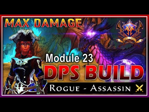 Mod 23 Versatile Rogue *DPS* Build (maxing damage) AoE+ST w/ Dragon Hunt Variant Too! - Neverwinter