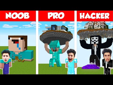 MINECRAFT PLAYER TYPES 😇 NOOB - PRO - HACKER