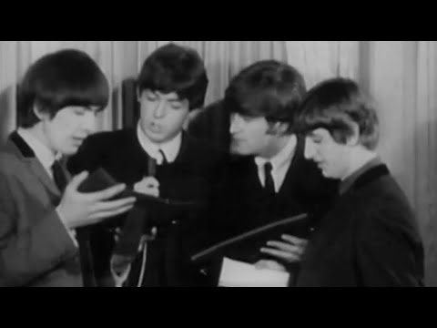 The Beatles Interview Themselves + Receive Awards -Variety Club Annual Awards For 1963 -19 Mar. 1964