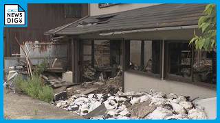 空き家に火をつけ…全焼させた疑い 派遣社員の61歳男を逮捕 空き巣目的で侵入し火をつけたか 愛知･南知多町