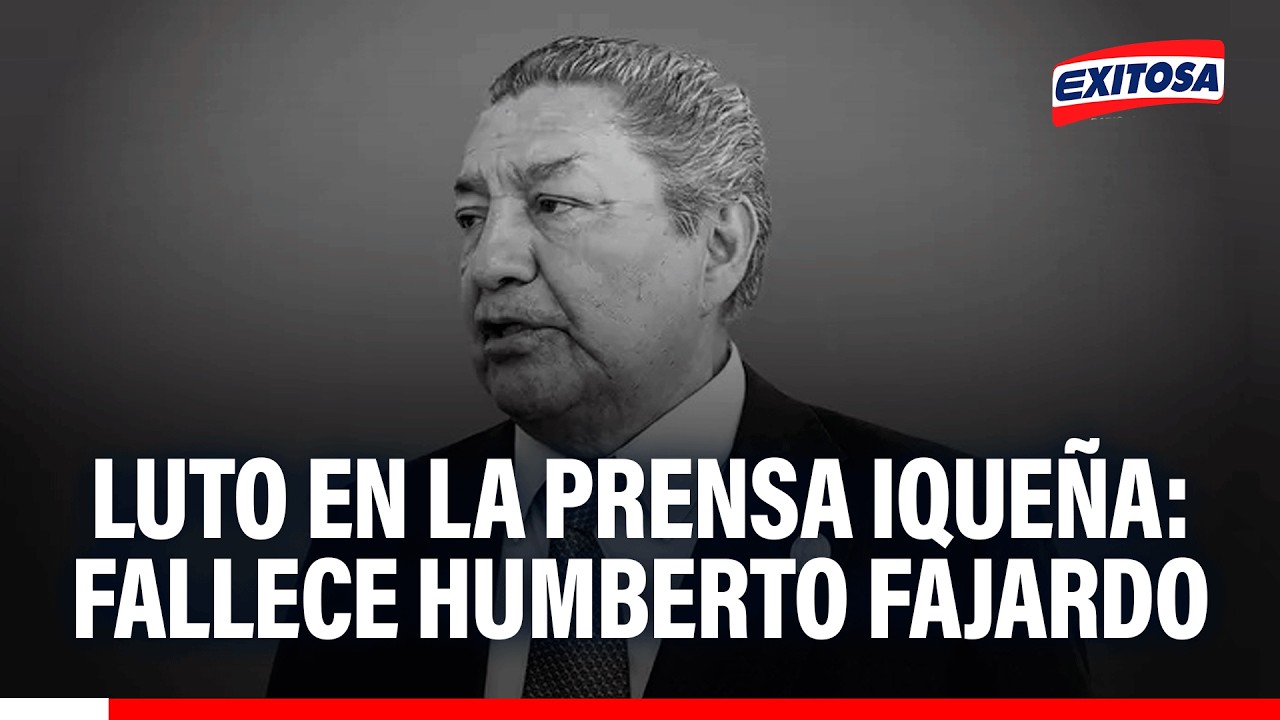 🔴🔵 Falleció a los 81 años Humberto Fajardo, reconocido referente del periodismo en Ica
