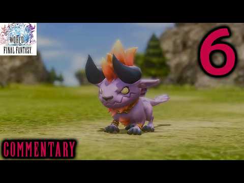 World Of Final Fantasy Walkthrough Part 6 - Capturing A Babyhemoth