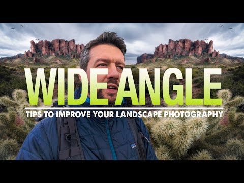 Create Powerful WIDE ANGLE Landscape Photos with these Easy ON LOCATION Tips